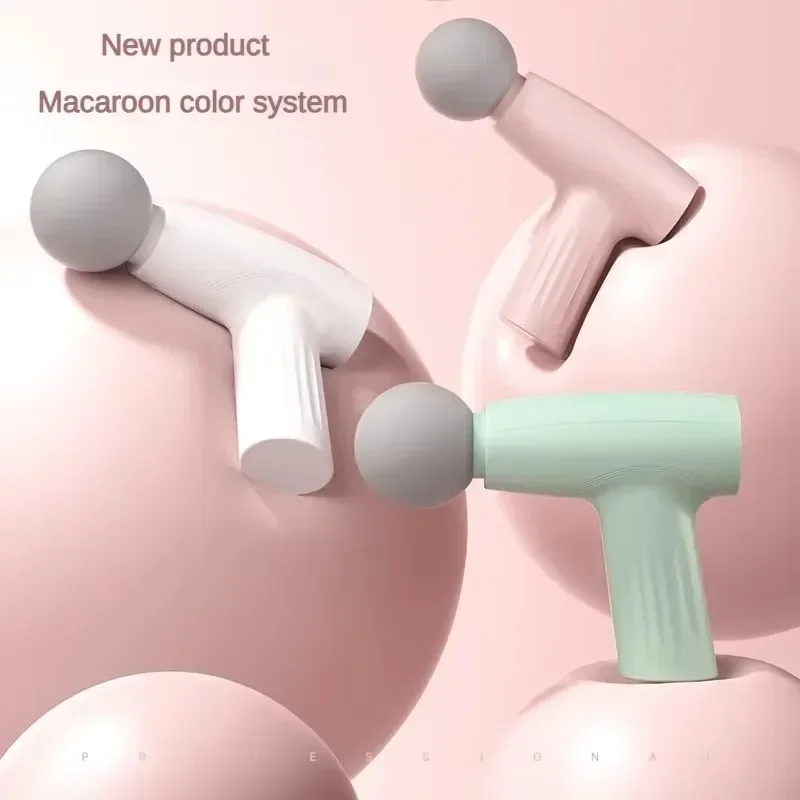 Health Wellness - Pistol pijat Mini Pink otot, Tisu