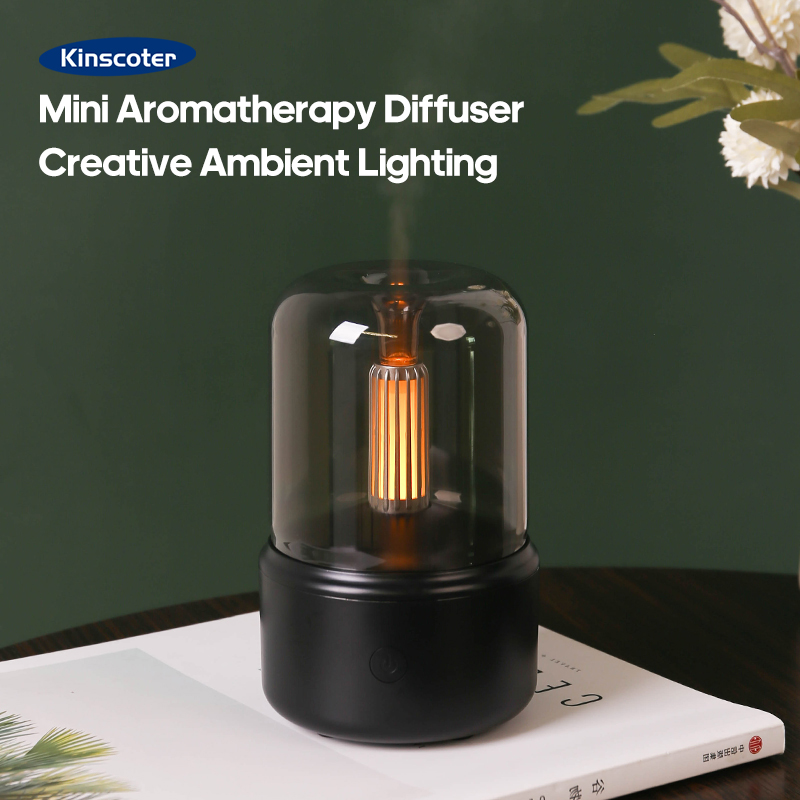 Lavender Oil - Lampu Malam Vintage Diffuser Aroma Aromaterapi