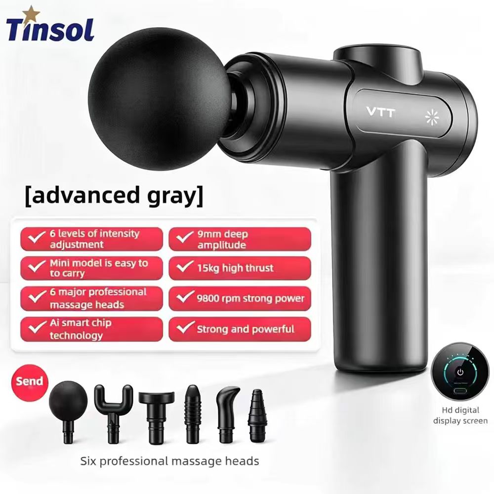 Health Wellness - TINSOL Electric Fascia Gun Alat Pijat