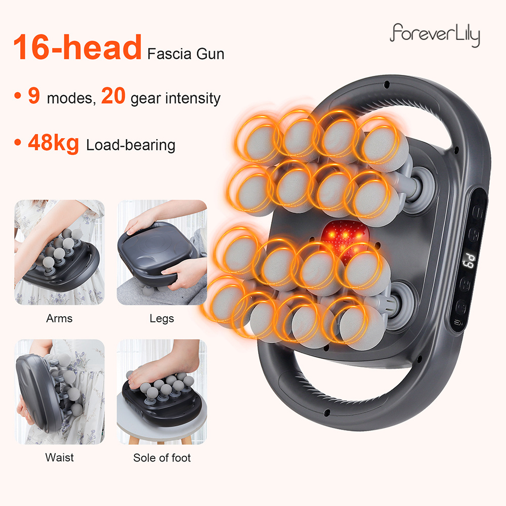 Health Wellness - Pistol Fasia 16 Kepala Pistol Pijat