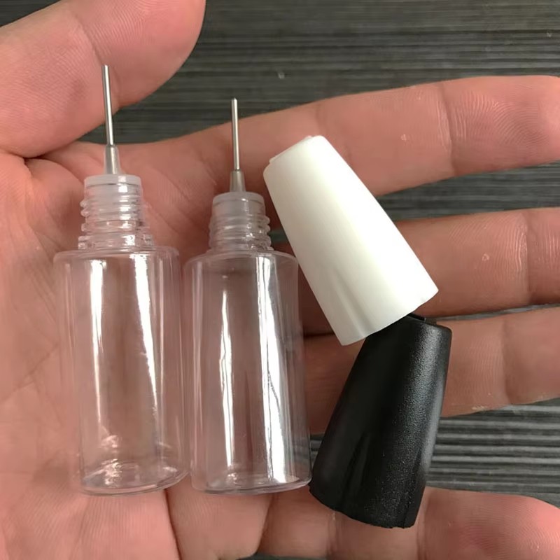 Essential Oils - 100 Buah Botol Penetes Jarum Plastik