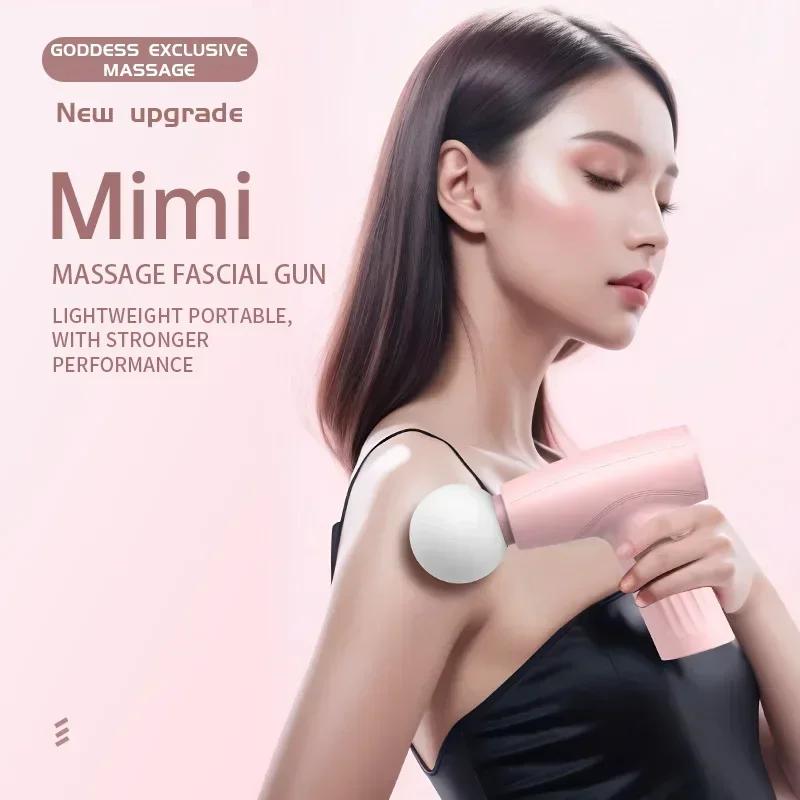 Pistol pijat Mini Pink otot, T - Health Wellness ulasan dan harga