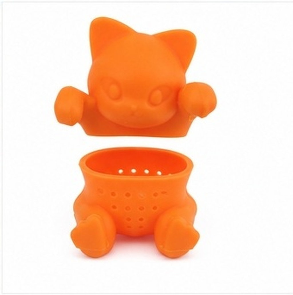Saringan Teh Kucing Silikon Fo - Herbal Tea ulasan dan harga