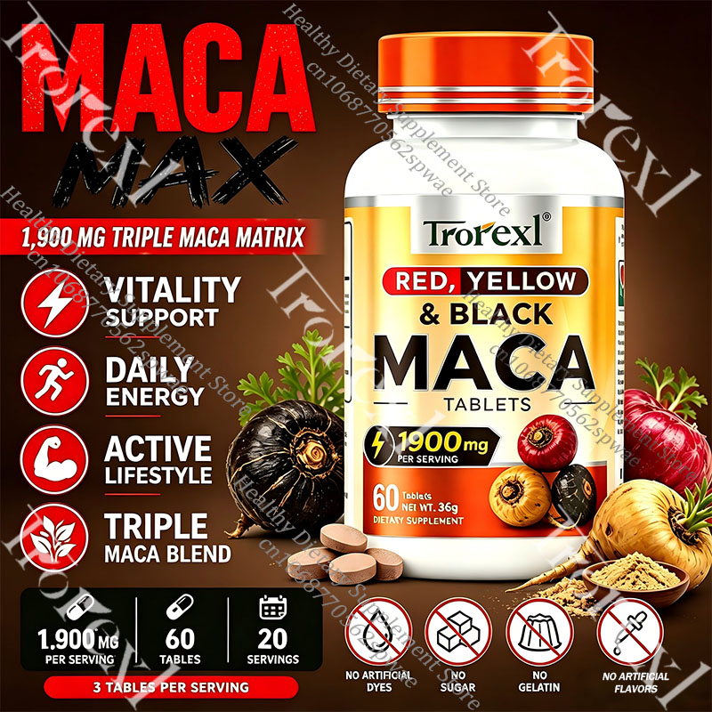 Tablet Akar Maca Alami - Mendu - Herbal Supplement ulasan dan harga