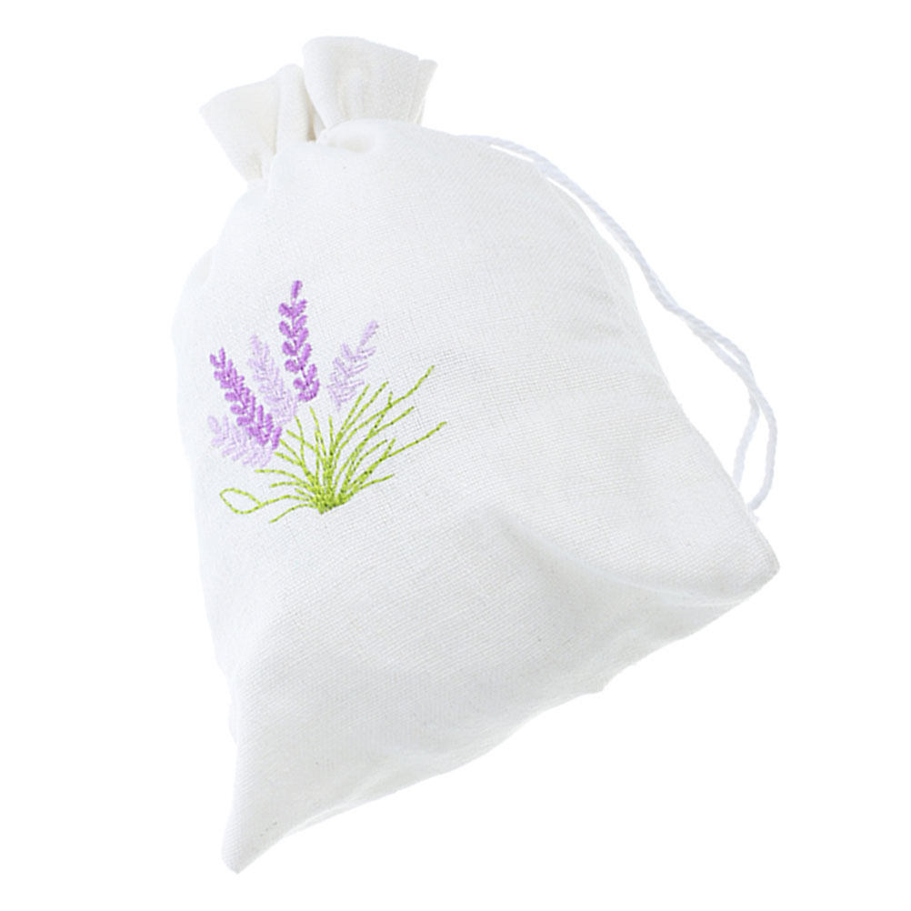 Kantong Kain Serut Pola Lavend - Dried Herbs ulasan dan harga