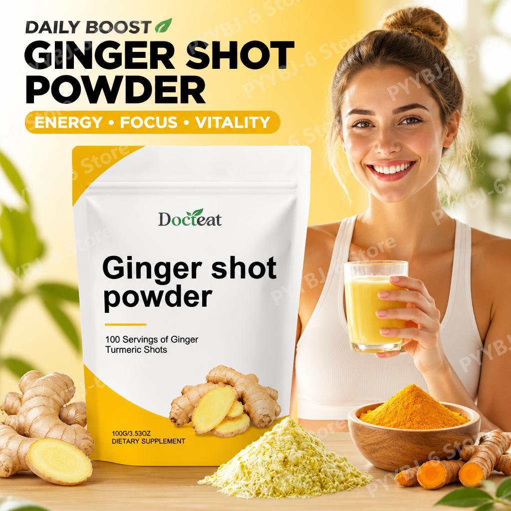 Docteat Bubuk Ginger Shot Vita - Ginger Tea ulasan dan harga