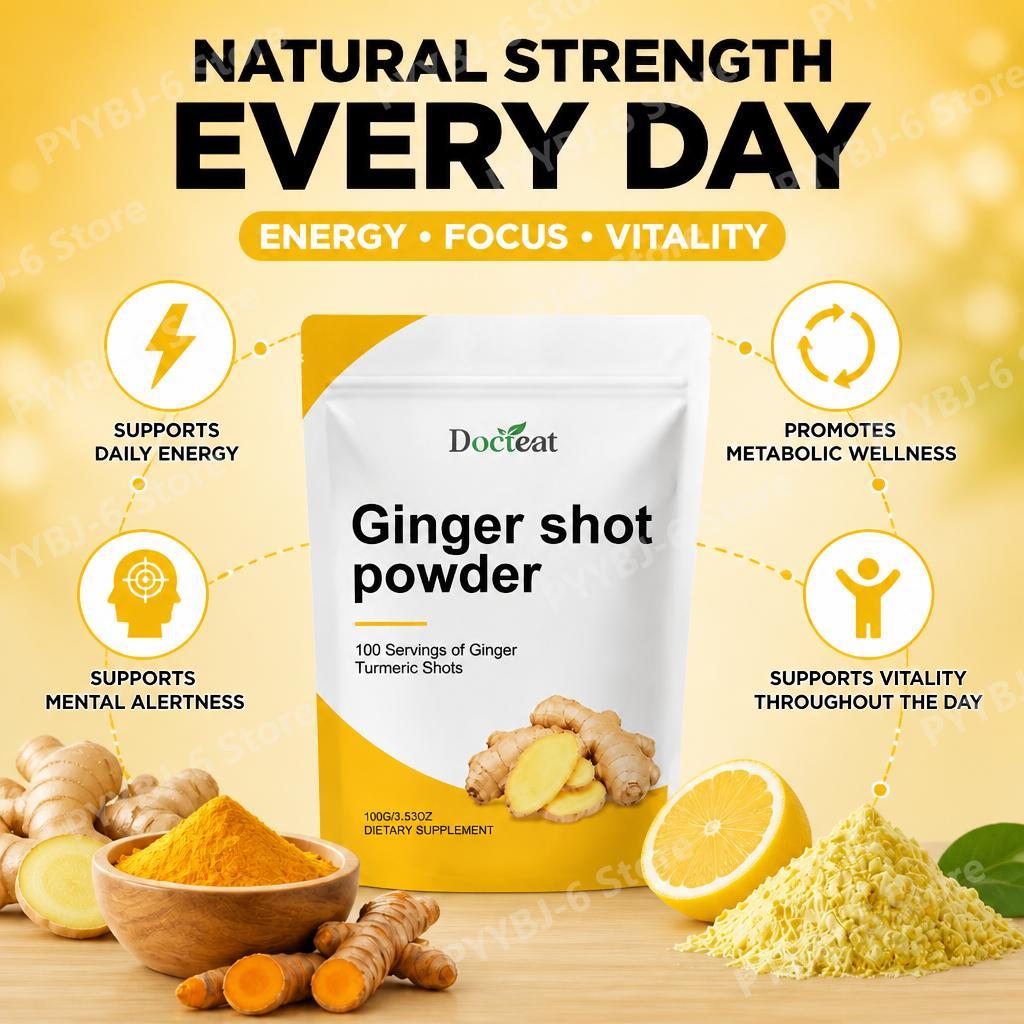 Docteat Bubuk Ginger Shot Vita - Ginger Tea ulasan dan harga