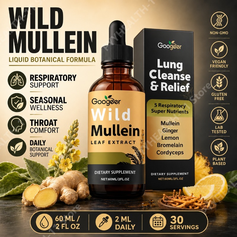 Tetes Cair Mullein Campuran He - Herbal Supplement ulasan dan harga
