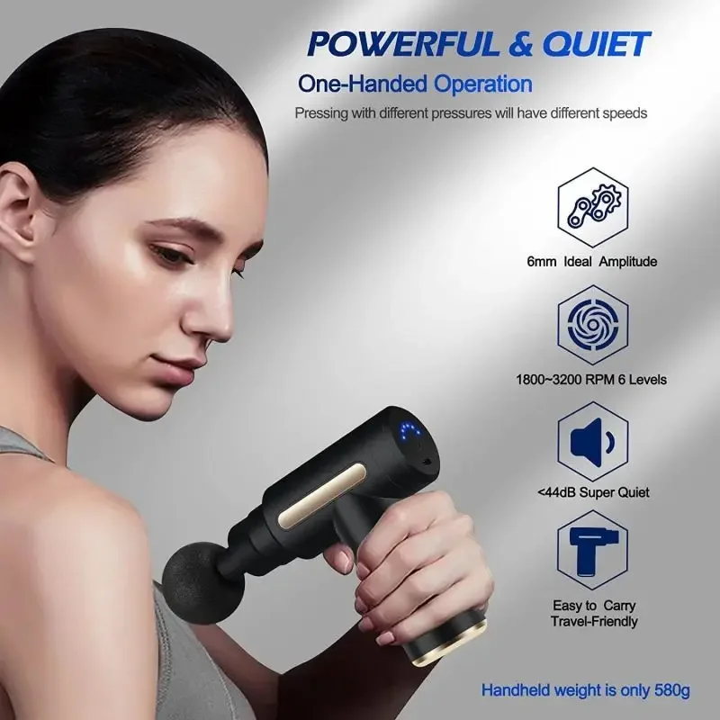 Pistol Pijat Fasia Portabel Pi - Health Wellness ulasan dan harga