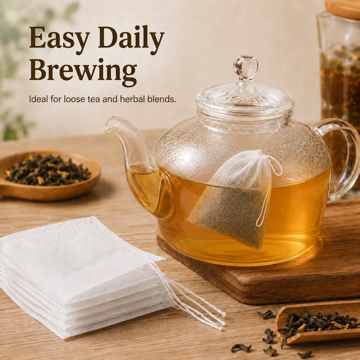 100PCS Kantong Saringan Teh Se - Herbal Tea ulasan dan harga